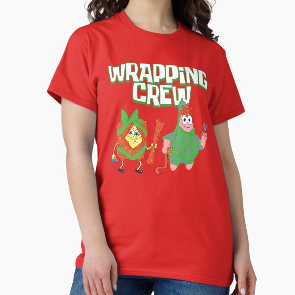 Item preview, SpongeBob SquarePants Patrick Star Wrapping Crew Christmas designed and sold by FifthSun.