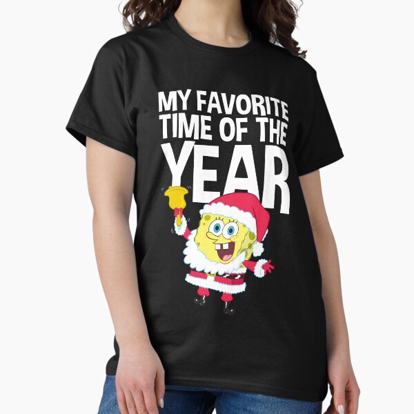 Item preview, SpongeBob SquarePants My Favorite Time Of Year Christmas designed and sold by FifthSun.