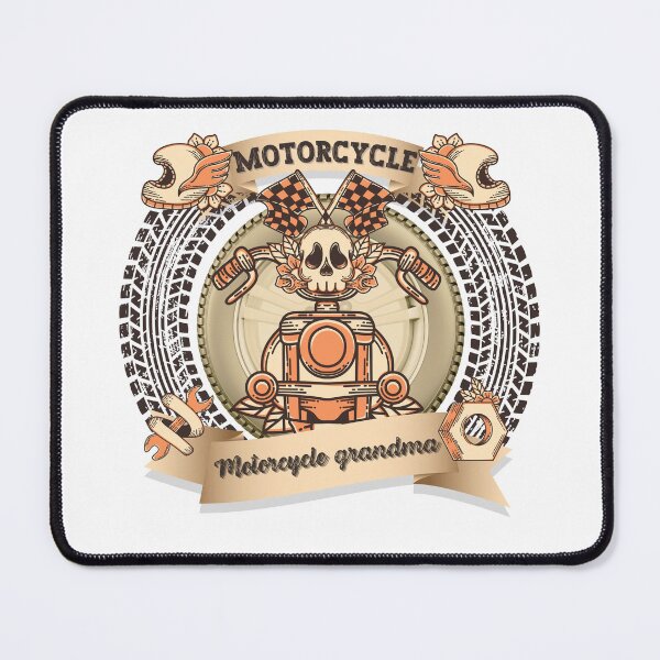 Item preview, motorcycle grandma designed and sold by PositiveIdeas.