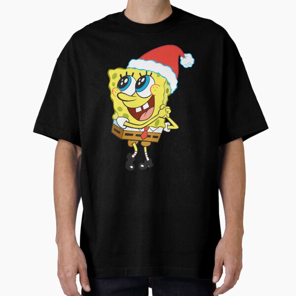 Aperçu de l'œuvre SpongeBob SquarePants Bonnet de Noel Rêvant de Noël créée et vendue par FifthSun.