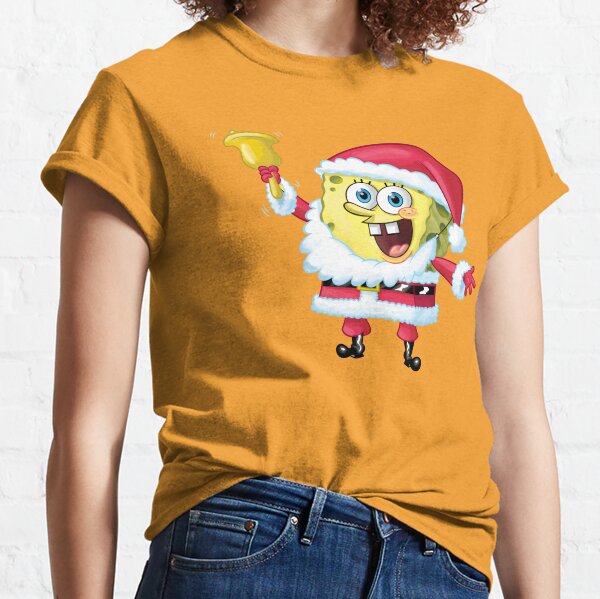 Spongebob Squarepants Santa Hat Dreaming Of Christmas t-shirt by