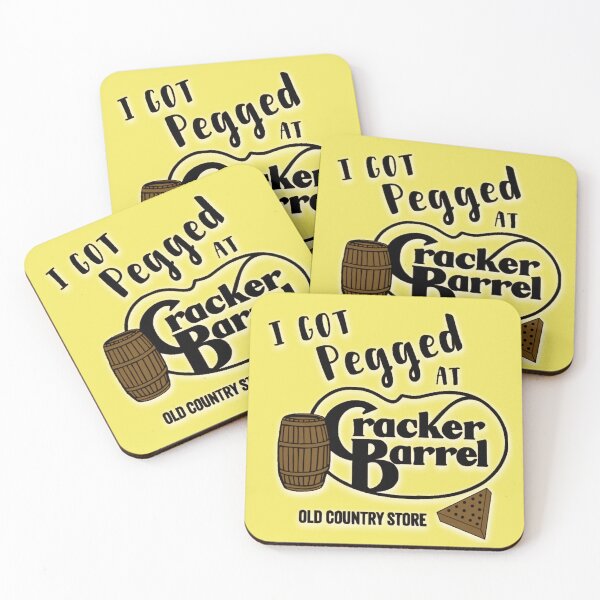 Item preview, I Got Pegged At Cracker Barrel designed and sold by DrunkPastaArt.