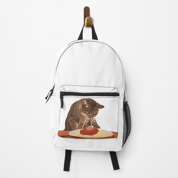 Item preview, Cat eating spaghetti - Icon designed and sold by jee532.
