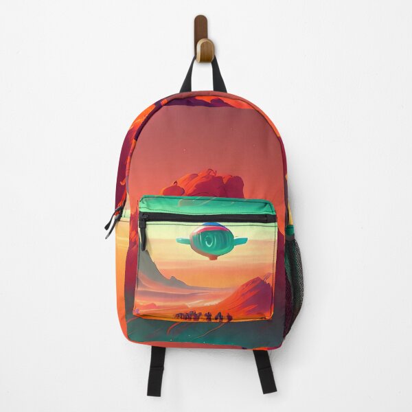 Item preview, Left Behind On Mars with UFO designed and sold by crazyeddie-sh.