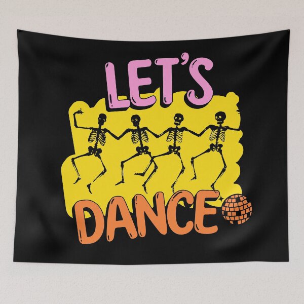 Item preview, Funny Skeleton | Let's Dance designed and sold by PlayfulPrint.