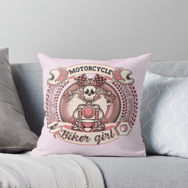 Artikelvorschau, motorcycle Biker Girl entworfen und verkauft von PositiveIdeas.