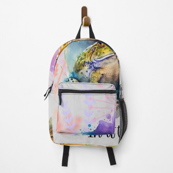 Item preview, Watercolor Frogs and Wild Flowers In it Together designed and sold by Birchmoss.