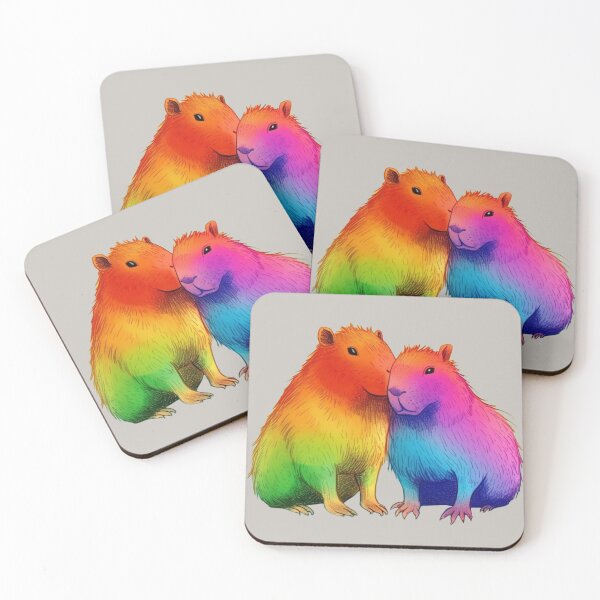 Item preview, Lesbian Capybara designed and sold by ArtisShops.