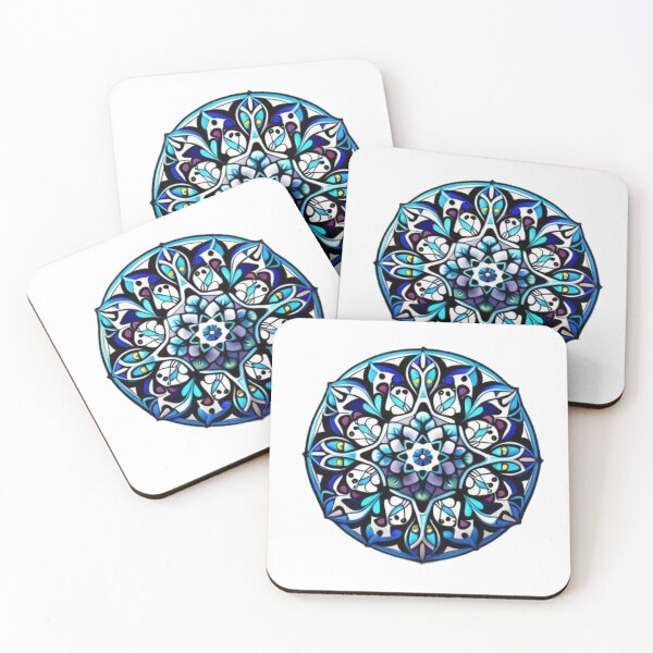 Item preview, Colorful Mandala designed and sold by Skull Rhiz.
