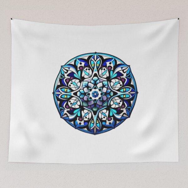 Item preview, Colorful Mandala designed and sold by Skull Rhiz.