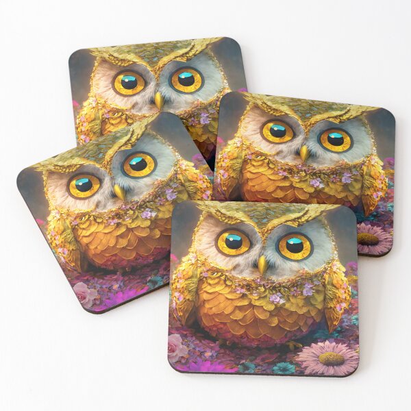 Item preview, Golden Owl designed and sold by WallGarden.