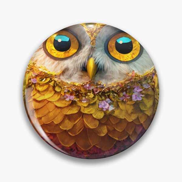 Item preview, Golden Owl designed and sold by WallGarden.