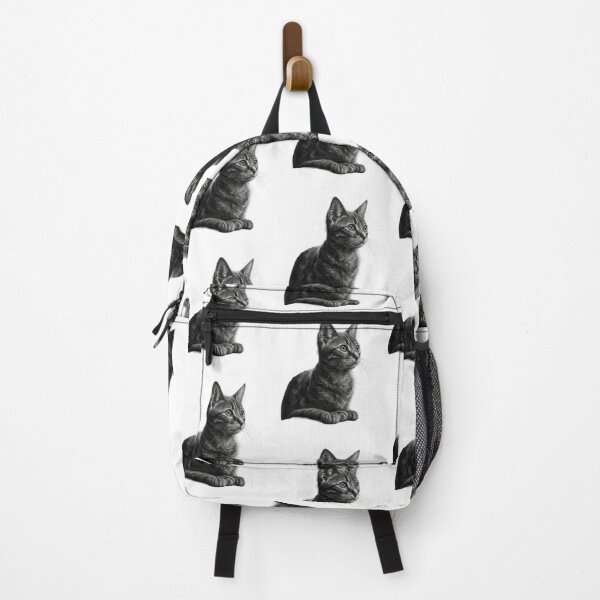 Item preview, Charcoal Style Common European Cat designed and sold by lascositasdetri.