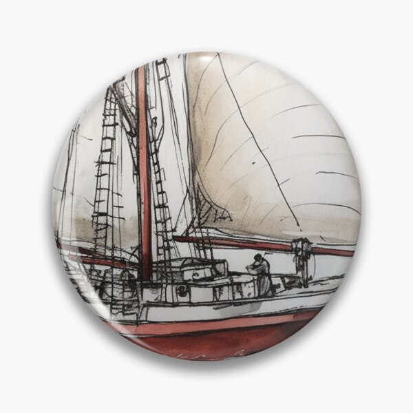 Item preview, Race sail boat watercolor designed and sold by mliotard.
