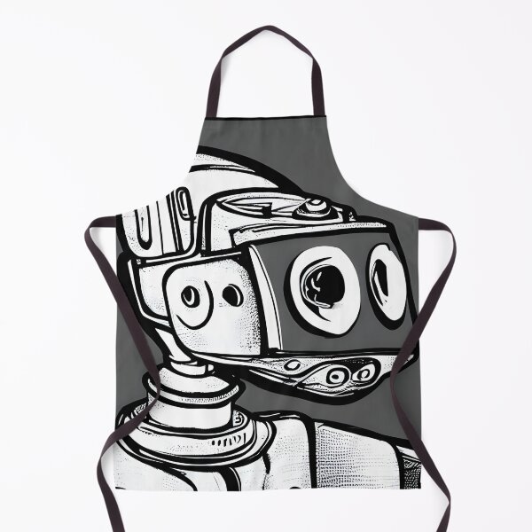 Aperçu de l'œuvre Robot à la manière de Charly Hüskes créée et vendue par CRAFTER-MEDIA.
