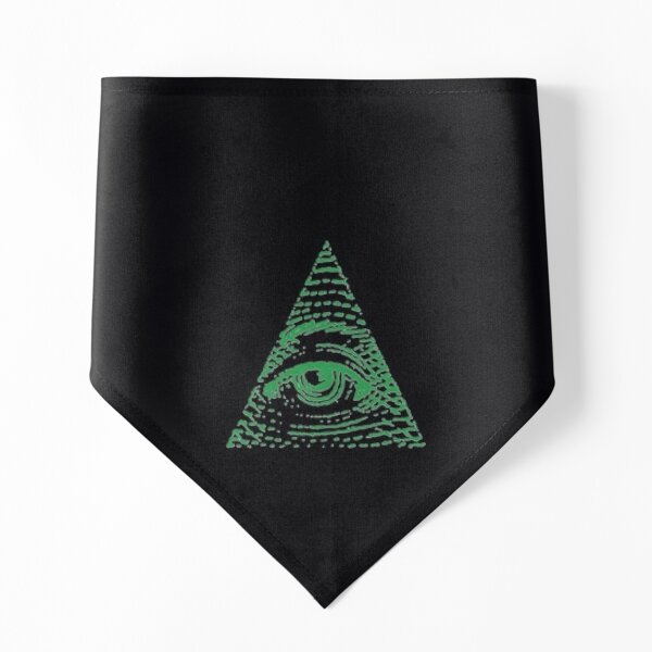 Illuminati Triangle Symbol white Poster for Sale by MortemMaker