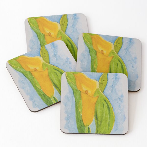 Item preview, Golden Calla designed and sold by TrilliumArts.