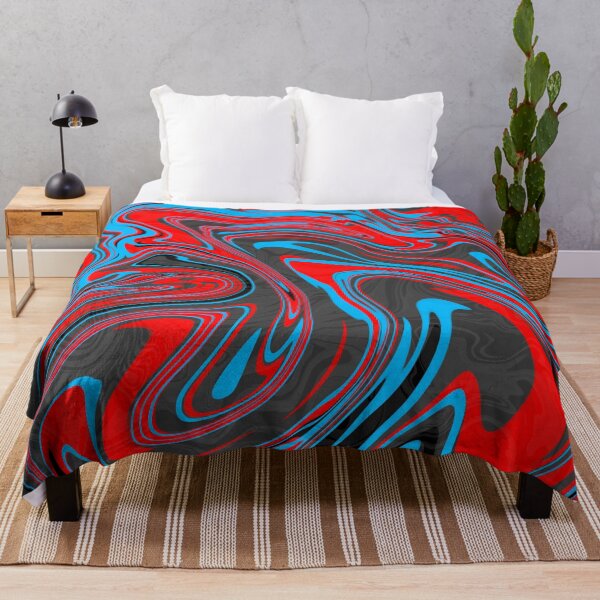 Item preview, Smokey blue and red liquify designed and sold by Devin Axiom.