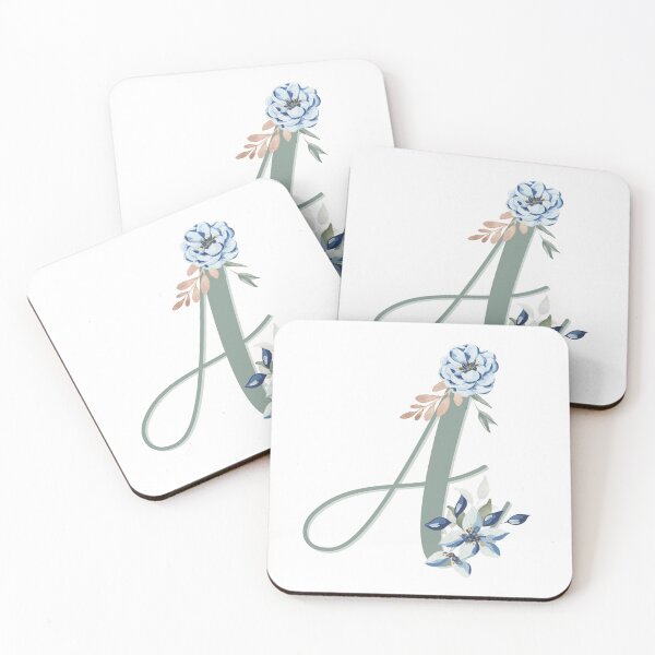 Artikelvorschau, Blumeninitiale, Buchstabe A entworfen und verkauft von rianfee.