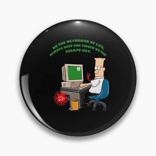 Item preview, On the keyboard of life, always keep one finger on the escape key designed and sold by bennikaufmann.