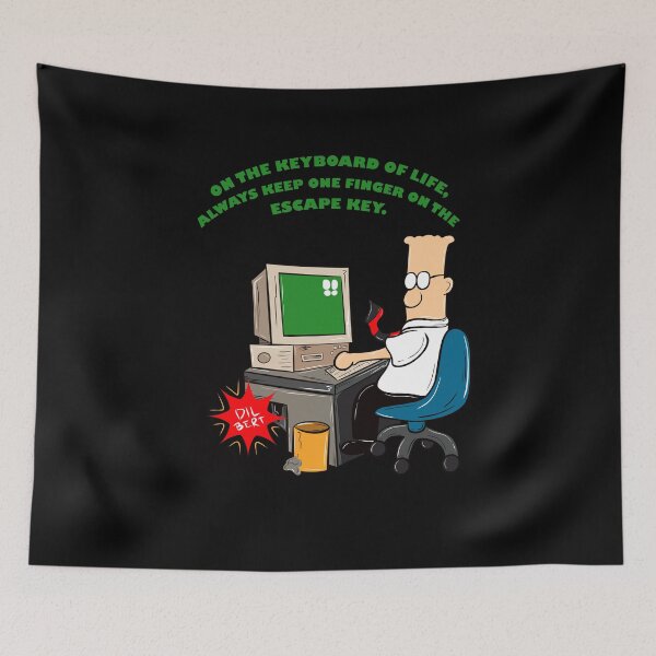 Item preview, On the keyboard of life, always keep one finger on the escape key designed and sold by bennikaufmann.