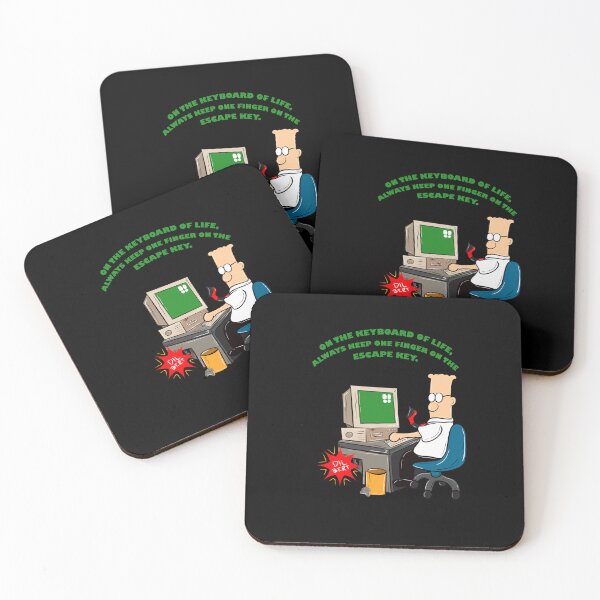 Item preview, On the keyboard of life, always keep one finger on the escape key designed and sold by bennikaufmann.
