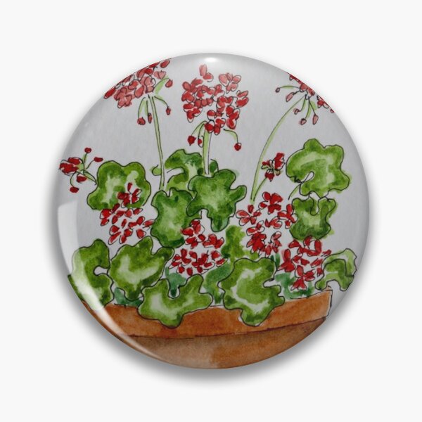 Item preview, Geranium Frame designed and sold by TrilliumArts.