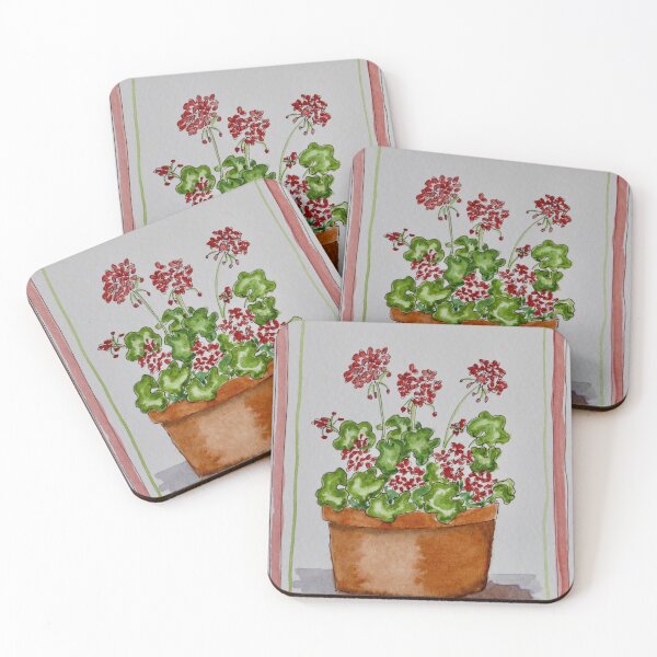 Item preview, Geranium Frame designed and sold by TrilliumArts.