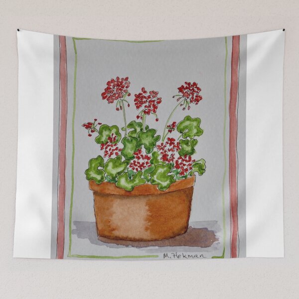Item preview, Geranium Frame designed and sold by TrilliumArts.