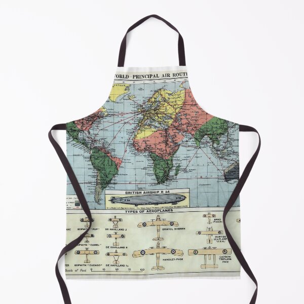 Item preview, Air Routes of the World 1920 designed and sold by Daniel Hagerman.