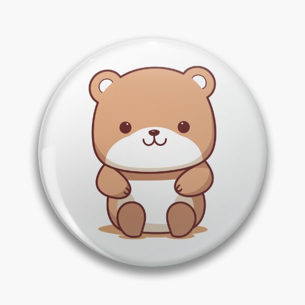 Item preview, Cuddly & Cute Chibi Bear  designed and sold by Lenkooo.