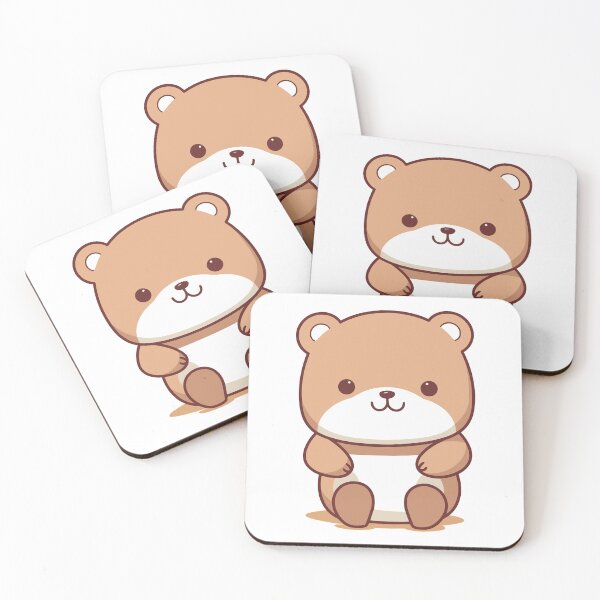 Item preview, Cuddly & Cute Chibi Bear  designed and sold by Lenkooo.