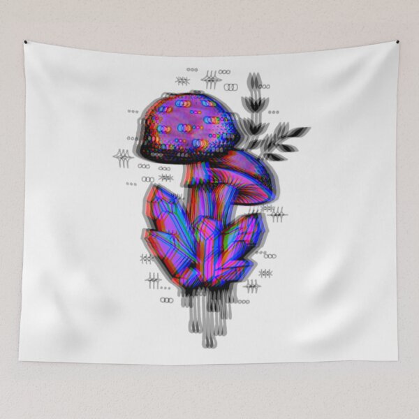 Item preview, Trippy Shrooms designed and sold by AllBazaar.
