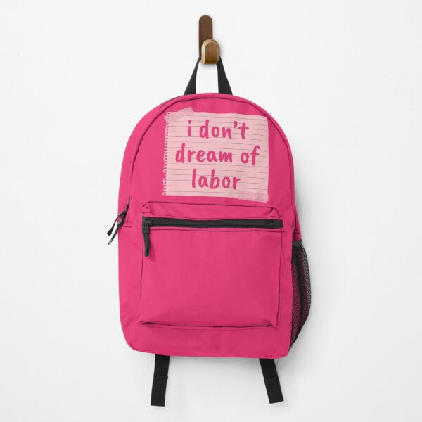 Item preview, I Don't Dream of Labor Pink Cutesy Note designed and sold by Pink Ribbon.