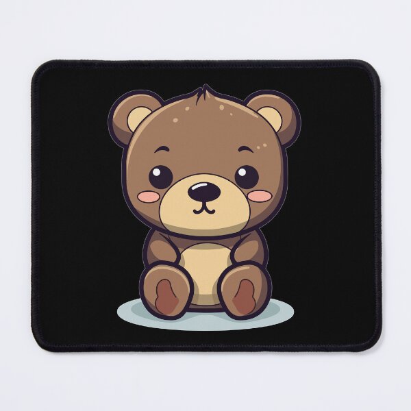 Item preview, Cuddly & Cute Chibi Bear designed and sold by Lenkooo.