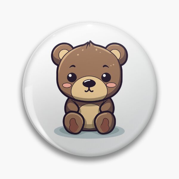 Item preview, Cuddly & Cute Chibi Bear  designed and sold by Lenkooo.