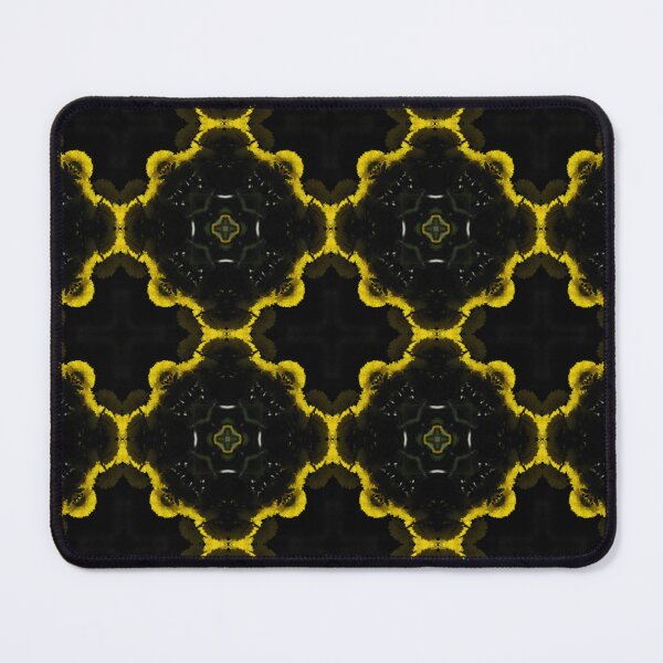 Item preview, Yellow Chrysanthemum Light and Shadow Kaleidoscope pattern (Seamless) 10 designed and sold by Swabcraft.