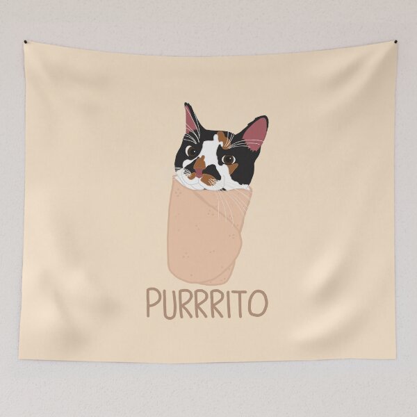 Item preview, Purrrito 2 designed and sold by regsdoodles.