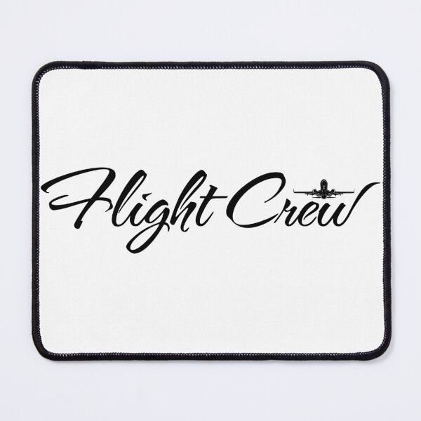 Item preview, Flight Crew Pilot Captain Co Pilot Stewardess Flight Attendant minimalistic designed and sold by AviationArtists.