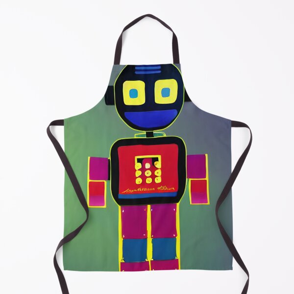 Aperçu de l'œuvre Des robots à la manière d'Alessandro Mendini créée et vendue par CRAFTER-MEDIA.