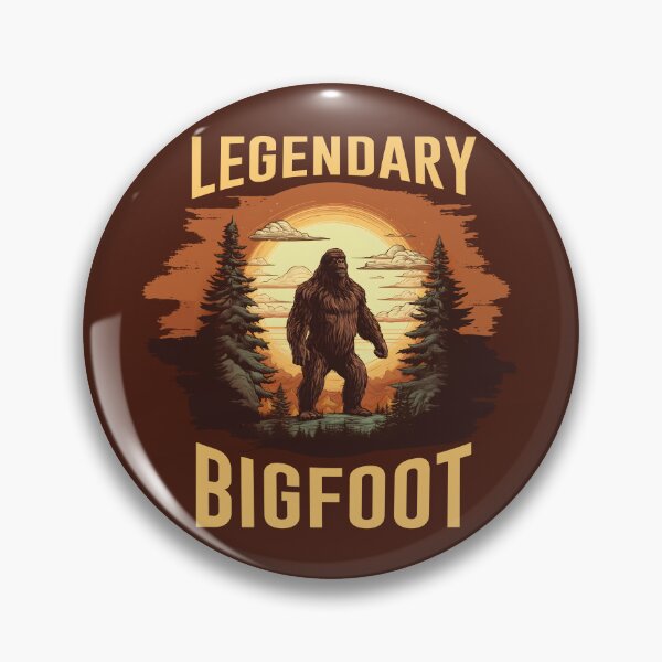 Item preview, Legendary Bigfoot Illustration designed and sold by bagstudio.