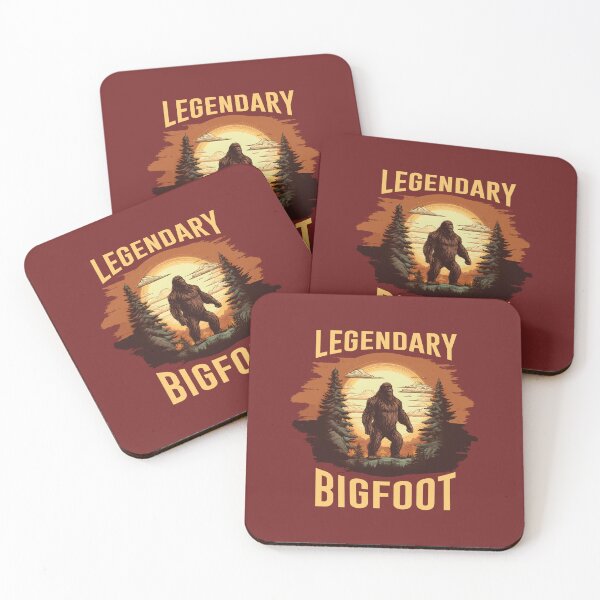 Item preview, Legendary Bigfoot Illustration designed and sold by bagstudio.