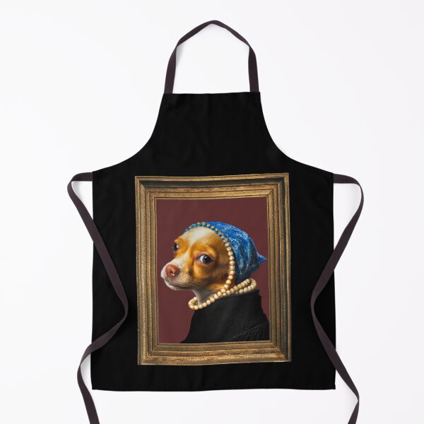 Item preview, DOG CHIHUAHUA PORTRAIT GIRL WITH A PEARL designed and sold by CeraRoss.