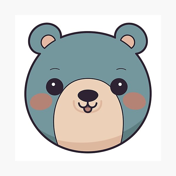 Item preview, Cute Chibi Bear  designed and sold by Lenkooo.