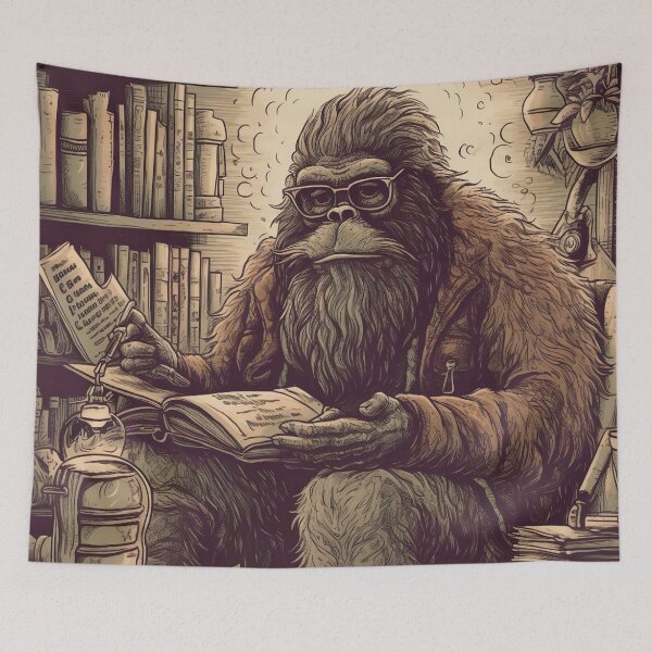 Item preview, Sasquatch at Home designed and sold by Matt's Artificial Nature.