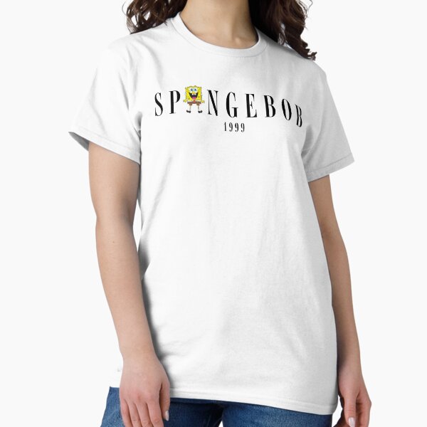 Vista previa del artículo con la obra «Bob Esponja Pantalones Cuadrados 1999 Logotipo de moda», diseñado y vendido por FifthSun.