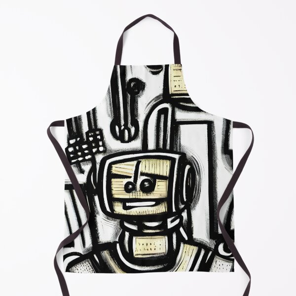 Item preview, Robot in the style of famous art. designed and sold by CRAFTER-MEDIA.