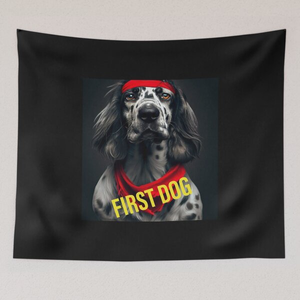 Item preview, English setter sly parody first dogt-shirt designed and sold by setterman1984.