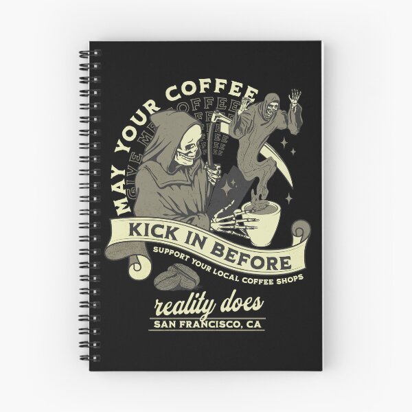Item preview, Coffee Lover | May Your Coffee Kick In Before Reality Does designed and sold by PlayfulPrint.