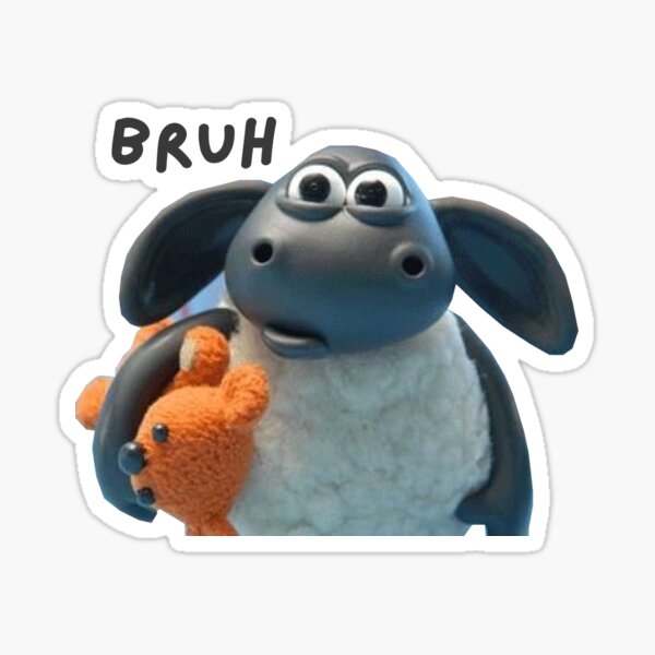 Item preview, Bruh Moment Sheep designed and sold by nuttybear.